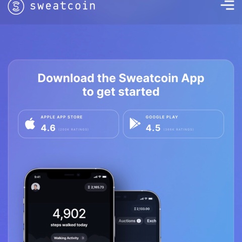 Sweatcoin（スウェットコイン）いくら稼げる？設定とウォレット作成方法を徹底解説